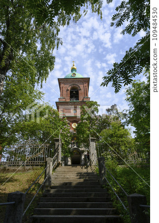 Church of St. Andrew the First-Called in the Resurrection Skete of the Valaam Monastery in Karelia Church of St. Andrew the First-Called in the Resurrection Skete of the Valaam Monastery in Karelia 109484530