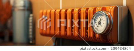 Thermostat radiator indicator 109484864