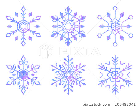 Crystal of snow Crystal of snow 109485041