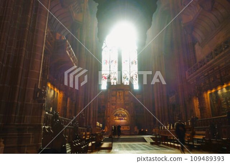 Inside a refreshing cathedral in England. Inside a refreshing cathedral in England. 109489393