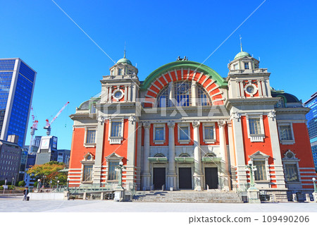 Scenery of Osaka City Central Public Hall, Osaka City, Osaka Prefecture 109490206