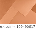Demonstrating color of the year 2024. Pastel beige colored background with copy space showing trendy color for the nex year. High quality photo 109490617