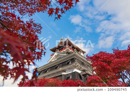 Kiyosu Castle in Autumn (Kiyosu City, Aichi Prefecture) Kiyosu Castle in Autumn (Kiyosu City, Aichi Prefecture) 109490745