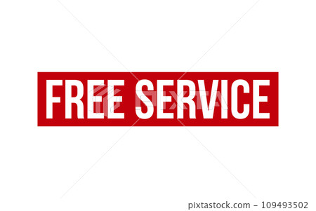 Free Service Rubber Stamp Seal Vector 109493502
