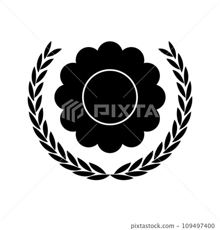 Wreath icon 109497400