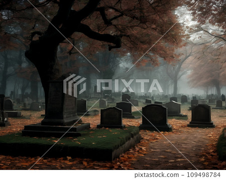 lonely cemetery 109498784