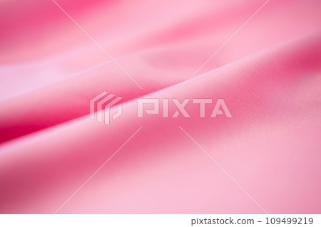 Modern bright pink fabric stripes blurred background 109499219