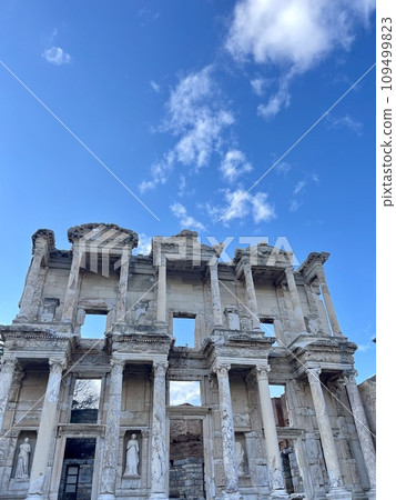 Celsus Library in Ephesus - Izmir, Turkey. Ephesus Ancient City, Celsus Library in Ephesus - Izmir, Turkey. Ephesus Ancient City, 109499823