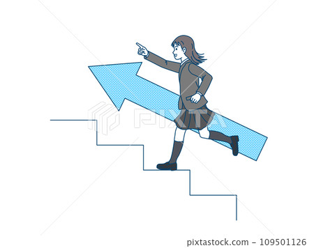 Students stepping up, middle and high school girls 109501126