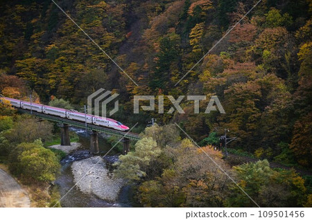 Tazawako Line, which also runs on Komachi 109501456