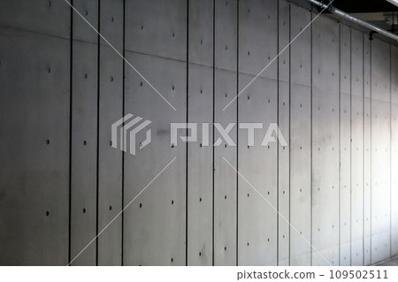 Image of exposed concrete on the outer wall Image of exposed concrete on the outer wall 109502511