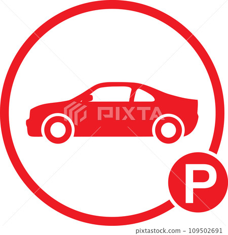 No Car, No Parking, forbidden car No Car, No Parking, forbidden car 109502691