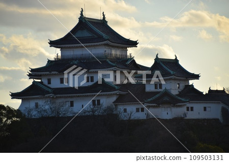 和歌山城和藍天 和歌山城和藍天 109503131