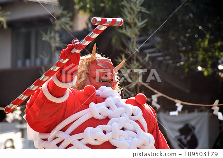 Strange festival “Oni Matsuri” in Toyohashi City, Aichi Prefecture 2023 109503179