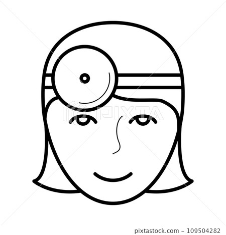 Eye doctor icon, vector illustration Eye doctor icon, vector illustration 109504282