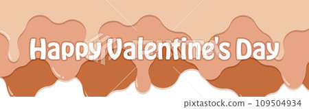 Frame material_dripping chocolate 109504934