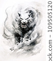 Ink lion “AI generated image” 109505120