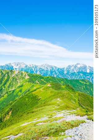 夏季攀登雞岳(從種池山莊到雞岳南峰眺望立山、劍岳) 夏季攀登雞岳(從種池山莊到雞岳南峰眺望立山、劍岳) 109505173