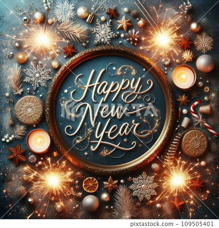 Happy New Year 2024 Happy New Year 2024 109505401