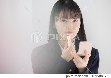 High school girl portrait make-up 109508379