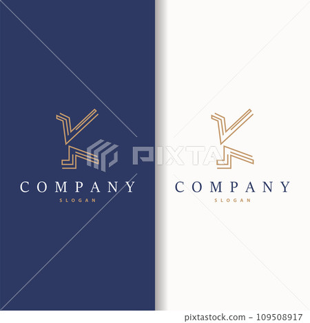 Minimal Initial K Letter Logo, Modern And Luxury Geometric Design, Icon Vector Template Element Minimal Initial K Letter Logo, Modern And Luxury Geometric Design, Icon Vector Template Element 109508917