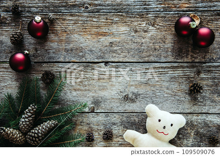 Collection of Christmas ornaments, gift, presents for children 109509076