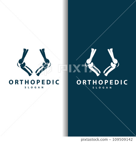 Minimalist Bone Health Logo Illustration Template Design 109509142