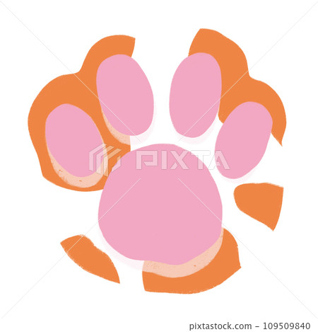 Cat Paw Cartoon illustration White And Orange Cat Paw Orange Cat Paw Cow Cat Paw Cat Paw Cartoon illustration White And Orange Cat Paw Orange Cat Paw Cow Cat Paw 109509840