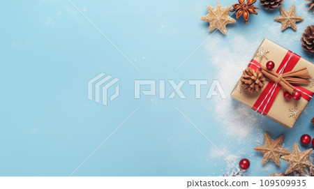 AI-generated content. New Year banner with Christmas gift boxes and golden decorations. comeliness AI-generated content. New Year banner with Christmas gift boxes and golden decorations. comeliness 109509935