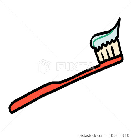 Toothbrushing toothbrush illustration Toothbrushing toothbrush illustration 109511968