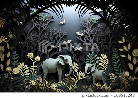 叢林中的大象 109513248