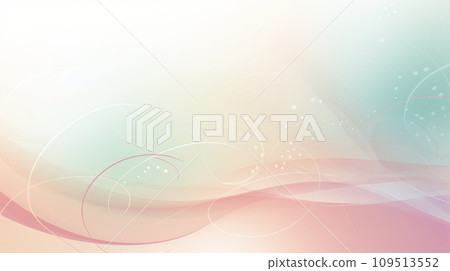 A gentle background with soft pastel-colored ornaments, copy space 109513552