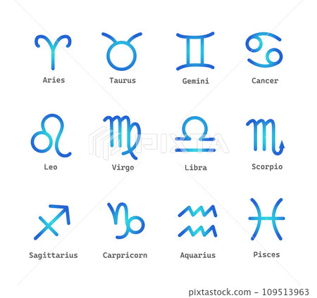 12星座符號集 12星座符號集 109513963