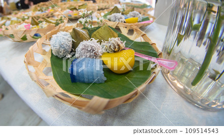 Thai sweet desserts Thai sweet desserts 109514543