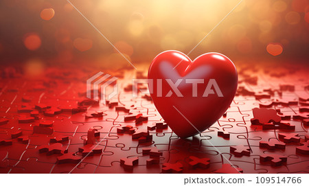 composite image of heart 109514766