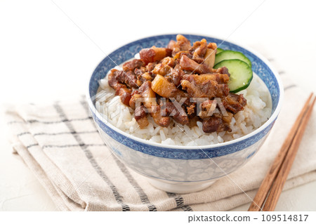 紅燒豬肉飯台式肉so蒲燒飯風扇 109514817