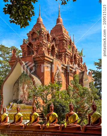 Wat Khao Angkhan temple in Buriram, Thailand Wat Khao Angkhan temple in Buriram, Thailand 109515125