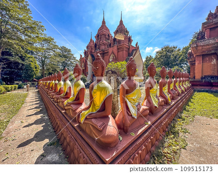 Wat Khao Angkhan temple in Buriram, Thailand 109515173