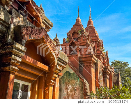 Wat Khao Angkhan temple in Buriram, Thailand Wat Khao Angkhan temple in Buriram, Thailand 109515174