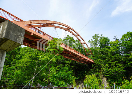 夕張瀧上公園千鳥橋 109516743