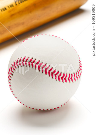 Hardball baseball and wooden bat Hardball baseball and wooden bat 109519009