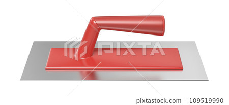 Plastering trowel with red plastic handle 109519990