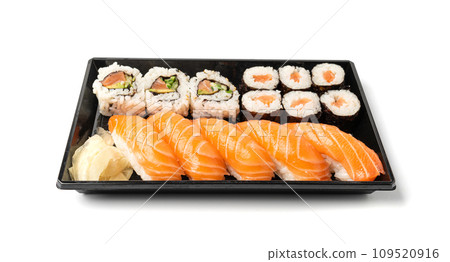 Sushi Set, Susi Rolls Lunch, Nori Maki, Nigiri Sushi Roll Sushi Set, Susi Rolls Lunch, Nori Maki, Nigiri Sushi Roll 109520916