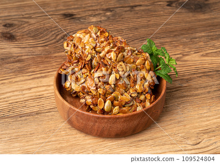 Pumpkin Seeds Cookies, Pepita Grains Biscuit, Healthy Cereal Crackers, Homemade Pumpkin Seed Cookie 109524804