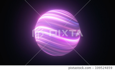 Abstract gradient sphere Abstract gradient sphere 109524859