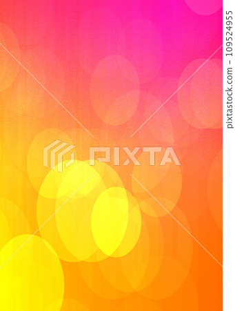 Orange bokeh vertical  background for seasonal, holidays, event and celebrations 109524955