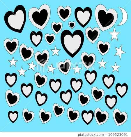 Hearts seamless pattern Hearts seamless pattern 109525091