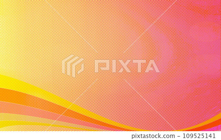 Yellow, pink wave pattern background banner,... - Stock Illustration ...