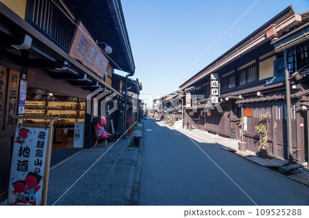 [飛驒高山的風景] 舊街景 109525288