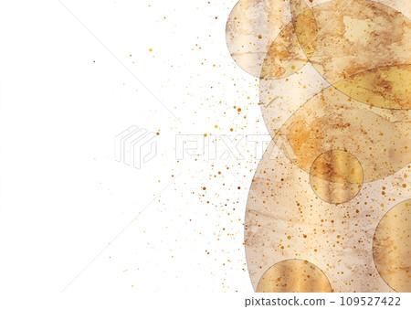Golden grunge circles and dots geometric abstract background Golden grunge circles and dots geometric abstract background 109527422